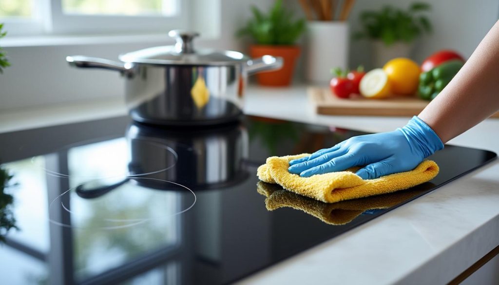 ceranfeld reinigen leicht gemacht: tipps und tricks für strahlend saubere kochflächen ohne großen aufwand.