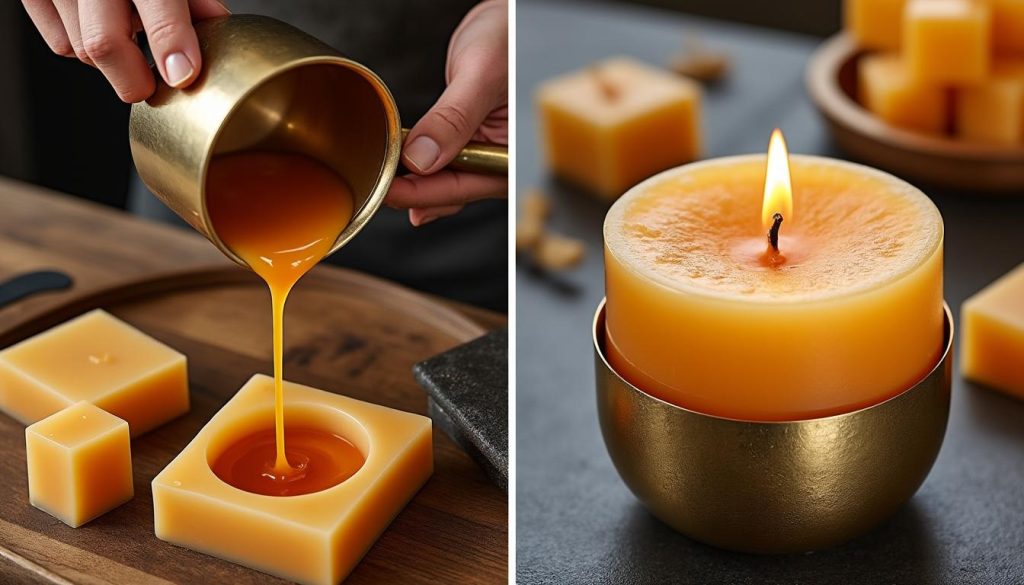 erfahren sie, wie eine kerze aus wachs hergestellt wird und entdecken sie verschiedene verwendungsmöglichkeiten für eine stimmungsvolle beleuchtung.